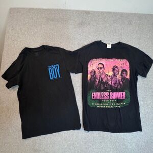G-Eazy‎ Lil Uzi Vert Endless Summer Tour 2018 & YoungBoy T-Shirt Bundle Size S